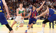 Arnas Butkevicius of Zalgiris Kaunas plays during the EuroLeague Regular Season Round 5 ma...