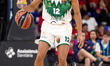 Maodo LO of Zalgiris Kaunas is in action during the EuroLeague Regular Season Round 5 matc...