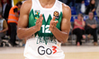 Maodo LO of Zalgiris Kaunas participates in the EuroLeague Regular Season Round 5 match be...