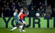 Panathinaikos FC forward Tete and SC Feyenoord Rotterdam defender Jordan Bos play during t...