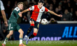 Panathinaikos FC forward Karol Swiderski and SC Feyenoord Rotterdam defender Anel Ahmedhod...