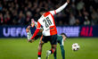 SC Feyenoord Rotterdam defender Givairo Read plays during the match between SC Feyenoord R...