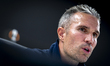 SC Feyenoord Rotterdam trainer Robin van Persie attends the press conference after the mat...