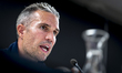 SC Feyenoord Rotterdam trainer Robin van Persie attends the press conference after the mat...
