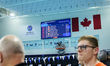 In Toronto, Ontario, Canada, on October 23, 2025, the results of the Men's 50m Freestyle f...