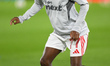 Zyan Blake of Nottingham Forest warms up ahead of kick-off during the UEFA Europa League L...