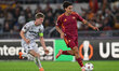 Lukas Cerv of F.C. Viktoria Plzen and Paulo Dybala of A.S. Roma are in action during the U...