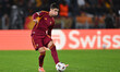 Matias Soule of A.S. Roma is in action during the UEFA Europa League phase day 3 football...
