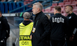 Legia Warsaw coach Edward Iordanescu is seen during the game between FC Shakhtar Donetsk a...