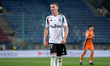 Ermal Krasniqi plays during the game between FC Shakhtar Donetsk and Legia Warszawa in Kra...