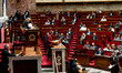 France's Minister for the Budget and Public Accounts, Amelie de Montchalin, defends France...