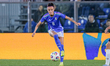 Barbara Bonansea of Italy is in action during the match between Italy and Japan at Stadio...
