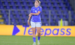 Elisa Polli of Italy plays during the match between Italy and Japan at Stadio Giuseppe Sin...