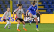Elisa Polli of Italy plays during the match between Italy and Japan at Stadio Giuseppe Sin...