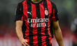 Davide Bartesaghi of AC Milan looks on during the Serie A match between AC Milan and Pisa...
