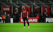 Santiago Gimenez of AC Milan looks on during the Serie A match between AC Milan and Pisa S...