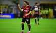 Luka Modric of AC Milan plays during the Serie A match between AC Milan and Pisa SC at San...