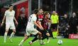 Luka Modric of AC Milan plays during the Serie A match between AC Milan and Pisa SC at San...