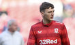 Dael Fry of Middlesbrough warms up before the Sky Bet Championship match between Middlesbr...