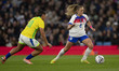 Georgia Stanway #8 of England plays during the International Friendly match between Englan...