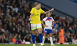 Isadora Haas #4 of Brazil gesticulates during the International Friendly match between Eng...