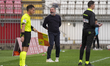 Davide Dionigi is the head coach of AC Reggiana 1919 during the match between AC Monza and...