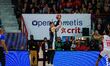 Andrej Jakimovski of Dolomiti Energia Aquila Basket Trento plays during the match between...