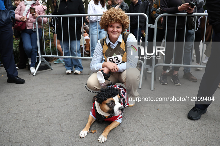 Washington Square Park Halloween Dog Parade