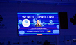 In Toronto, Ontario, Canada, on October 25, 2025, Gretchen Walsh sets a new world record a...