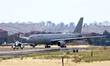 A McDonnell Douglas EF-18A Hornet and Airbus A330-202(MRTT) of the Spanish Air Force land...