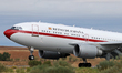 A US A310-304 of the Spain Air Force lands at Torrejon de Ardoz military base in Madrid, S...