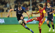 Jeremy Le Douaron of Palermo FC plays during the Serie B match between US Catanzaro and Pa...