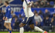 Kevin Danso (4) of Tottenham Hotspur F.C. plays during the Premier League match between Ev...