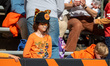 The Princeton Tigers fans watch during an NCAA Football Championship Division game at Prin...