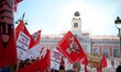 Students and citizens take part in a demonstration against bullying organized by the Stude...