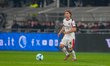 Luka Modric participates in the match between Atalanta BC and Milan, Serie A, at New Balan...