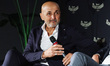 Luciano Spalletti, an Italian football coach, is seen during the press conference to prese...