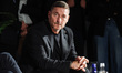Francesco Totti, a former Italian footballer, is seen during the press conference to prese...