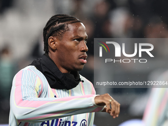 Jonathan David participates in the Serie A 2025-2026 match between Juventus and Udinese in Torino, Italy, on October 29, 2025.  by Loris Roselli/NurPhoto
