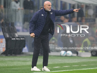 Stefano Pioli is the head coach of ACF Fiorentina during the soccer match between FC Internazionale and ACF Fiorentina, MD9 of the Serie A E... by Roberto Tommasini/NurPhoto