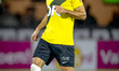 NAC Breda midfielder Fredrik Oldrup Jensen plays during the match between NAC Breda and He...
