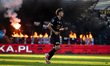 Daniel Hoyo Kowalski plays during the game between Wisla Krakow and Hutnik Krakow in Krako...