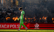 Damian Hoyo Kowalski plays during the game between Wisla Krakow and Hutnik Krakow in Krako...