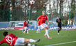 Darijo Grujcic plays during the game between Wisla Krakow and Hutnik Krakow in Krakow, Pol...