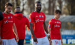 Joseph Colley is seen after the game between Wisla Krakow and Hutnik Krakow in Krakow, Pol...