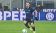 Nicolo Barella of FC Internazionale plays during the Serie A football match between FC Int...