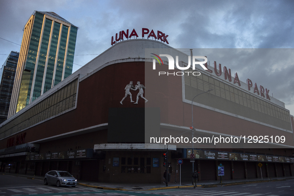 Luna Park is a traditional indoor stadium in Buenos Aires, Argentina, where artistic and sporting activities are held. It is founded by Isma... by Catriel Gallucci Bordoni/NurPhoto