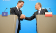 NATO Secretary General Mark Rutte meets with Polish PM Donald Tusk at the Prime Minister's...