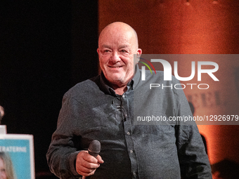 Chairman of the Amager West Local Committee, Kresten Thomsen, is seen during an election debate organized by the Amager East and Amager West... by Kristian Tuxen Ladegaard Berg/NurPhoto