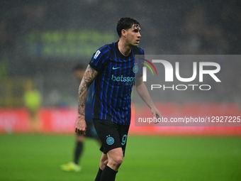 Alessandro Bastoni of Inter Milan looks on during the Serie A match between Inter Milan and AFC Fiorentina at San Siro Stadium in Milan, Ita... by Andrea Diodato/NurPhoto